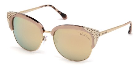 Roberto Cavalli WEZN Sunglasses, 74L - Pink /other / Roviex Mirror