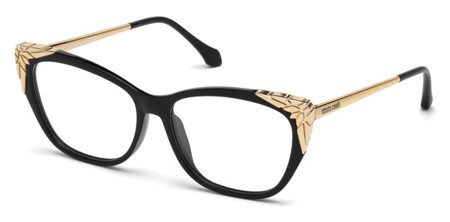 Roberto Cavalli ARCIDOSSO Eyeglasses, 001 - Shiny Black