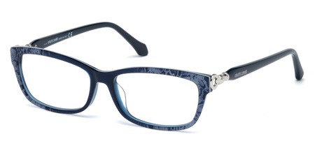 Roberto Cavalli AULLA Eyeglasses, 091 - Matte Blue