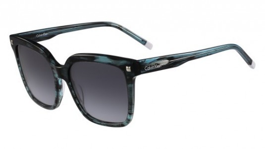 Calvin Klein CK4323S Sunglasses, (315) STRIPED GREEN