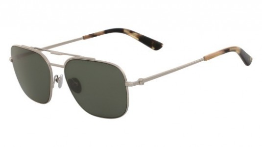 Calvin Klein CK8037S Sunglasses, (043) SATIN NICKEL