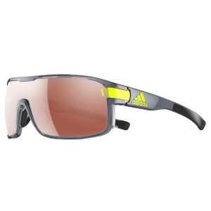 adidas zonyk S ad04 Sunglasses, 6053 GREY TRANSPARENT/LST