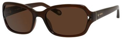 Fossil Fos 3021/S Sunglasses, 0XL7(PH) Transparent Brown