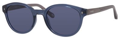 Fossil Fossil 3045/S Sunglasses, 01F1(WV) Navy Crystal