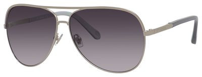 Fossil Fos 3054/S Sunglasses, 06LB(F8) Semi Matte Silver