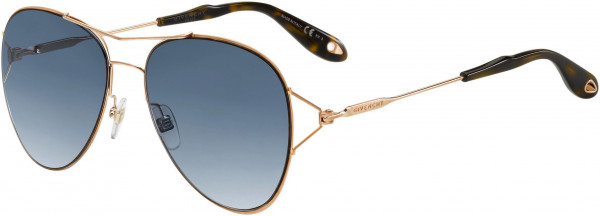 Givenchy GV 7005/S Sunglasses, 0DDB Gold Copper