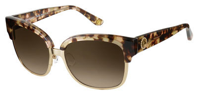 Juicy Couture Ju 584/S Sunglasses, 00AV(CC) Pink Havana Gold