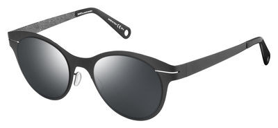 Safilo Design Saw 001/S Sunglasses, 0AEQ(T4) Semi Matte Black Dark Rust