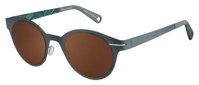 Safilo Design Saw 004/S Sunglasses, 0W27(UT) Green