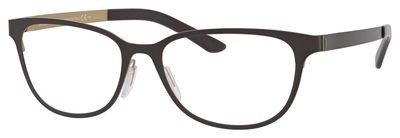 Safilo Design Sa 6045 Eyeglasses, 0ULS(00) Matte Brown Gold