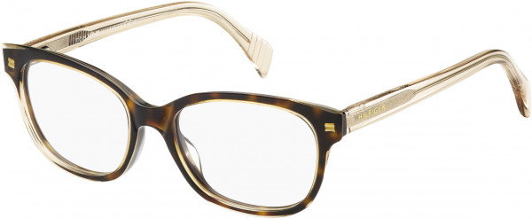 Tommy Hilfiger TH 1439 Eyeglasses, 0KY1 Yellow Havana Begi