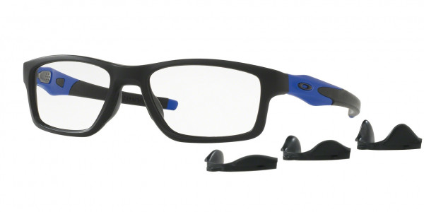 Oakley OX8090 CROSSLINK MNP Eyeglasses, 809009 CROSSLINK MNP SATIN BLACK (SATIN BLACK)