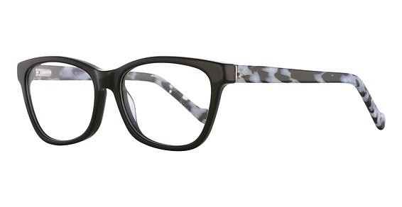 Romeo Gigli RG77011 Eyeglasses, Black/Black-White