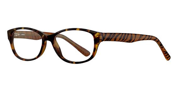 Parade 2125 Eyeglasses, Brown Tiger