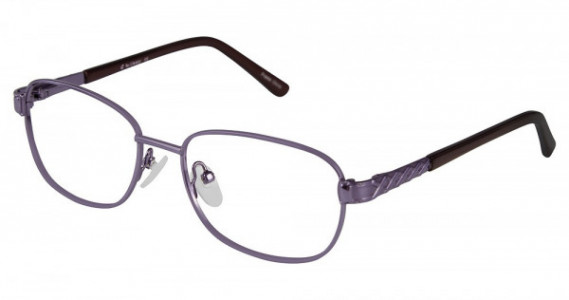 C by L'Amy C By L'Amy 523 Eyeglasses, C02 Lilac/ Mulberry