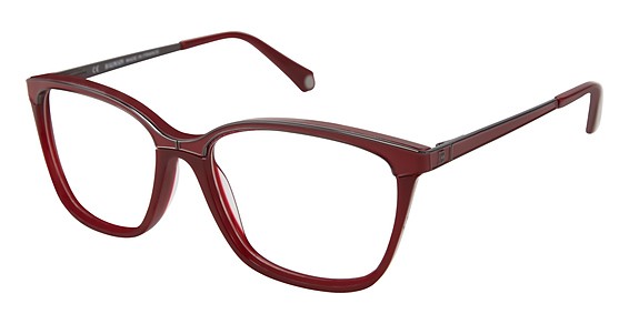 Balmain 1064 Eyeglasses, C03 Red