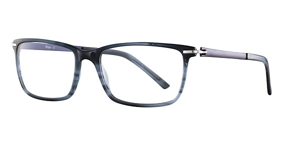 Menizzi B770 Eyeglasses, Gradient Blue/ Matt Blue 56-18-155