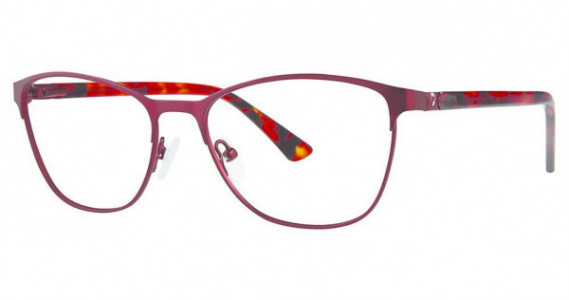 Modern Art A383 Eyeglasses, matte burgundy tortoise