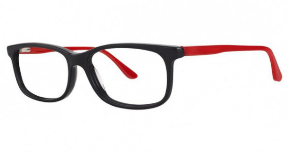 Modz Decatur Eyeglasses, black/red