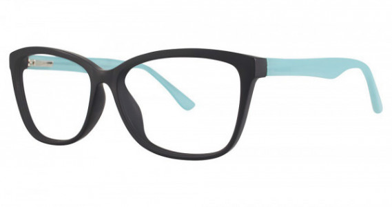 Modern Optical APPRECIATE Eyeglasses, Black Matte Mint