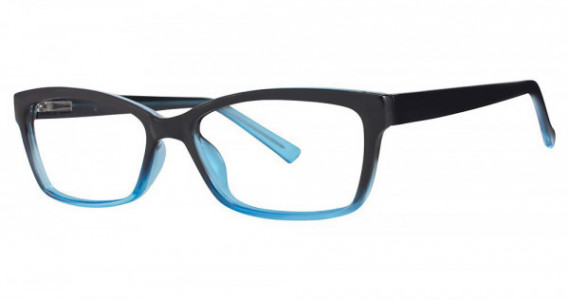 Modern Optical MELLOW Eyeglasses, Black/Blue Fade
