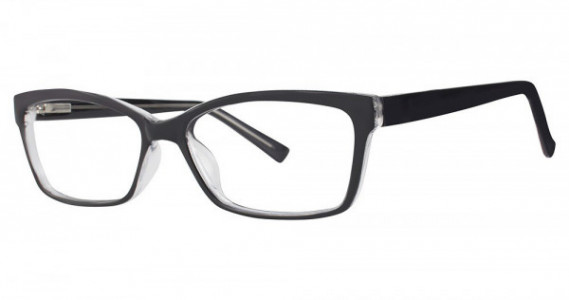 Modern Optical MELLOW Eyeglasses, Black/Crystal
