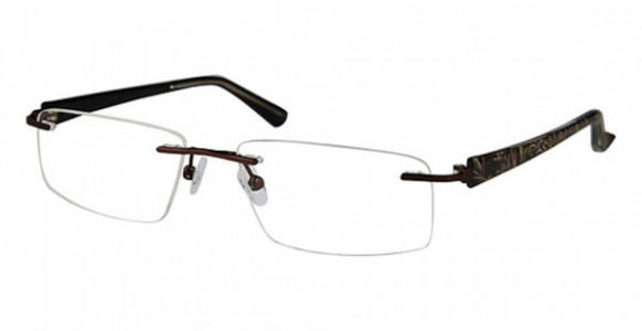Realtree Eyewear R417 Eyeglasses, Brown