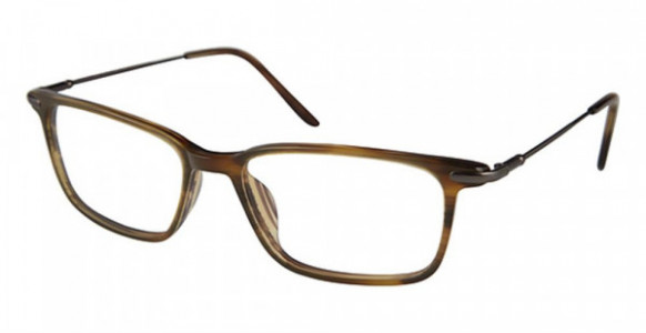 Van Heusen S361 Eyeglasses, Brown