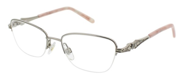 Jessica McClintock JMC 4020 Eyeglasses, Gunmetal