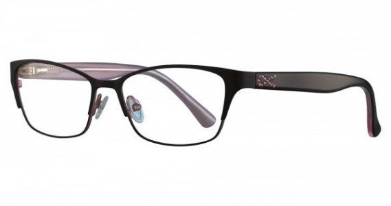 Karen Kane Charlotte Eyeglasses, Black/Pink