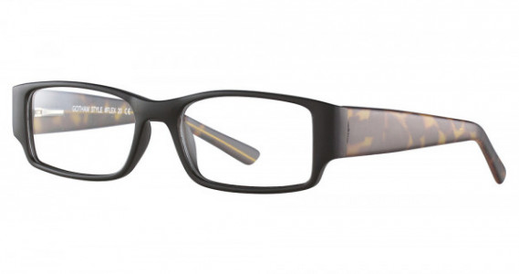 Smilen Eyewear Gotham Premium Flex 20 Eyeglasses, Matte Black/Tortoise