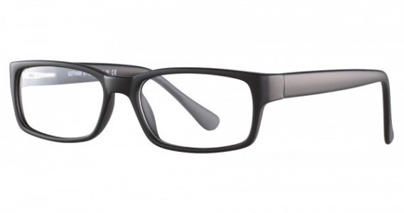 Smilen Eyewear Gotham Premium Flex 22 Eyeglasses, Matte Black