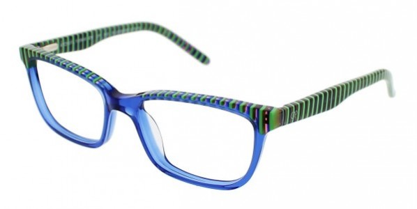 OP OP 848 Eyeglasses, Blueberry Stripe