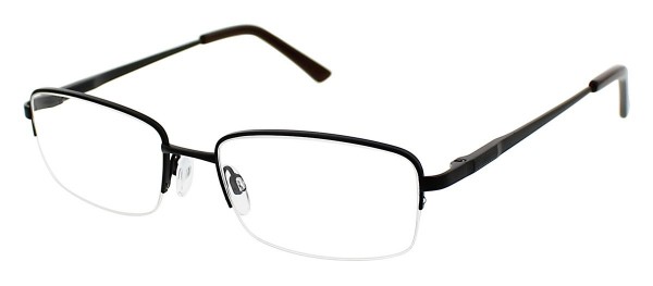 Puriti Titanium 5602 Eyeglasses, Black