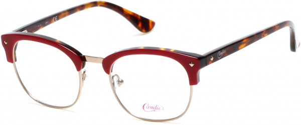 Candie's Eyes CA0140 Eyeglasses, 066 - Shiny Red