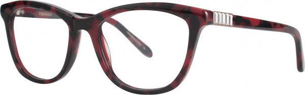 Vera Wang Frigg Eyeglasses, Berry Tortoise