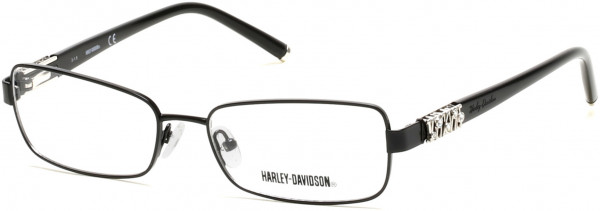 Harley-Davidson HD0536 Eyeglasses, 002 - Matte Black