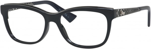 Christian Dior Dioramao 1 Eyeglasses, 0F00 Blue Dark Ruthenium