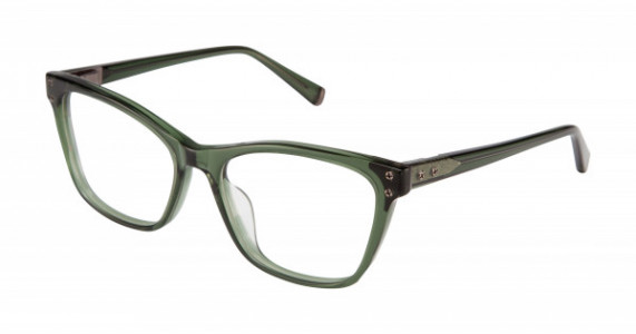 Kate Young K114 Eyeglasses, Green (GRN)
