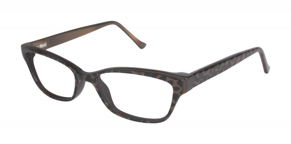 Tura R213 Eyeglasses, Brown/Black (BRN)