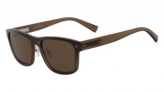 Nautica N6214S Sunglasses, (200) BROWN