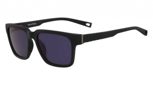 Nautica N6221S Sunglasses, (005) MATTE BLACK