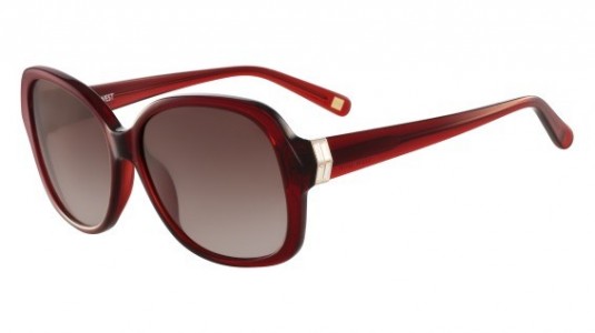 Nine West NW590S Sunglasses, (612) CRYSTAL RUBY
