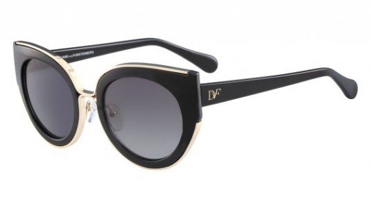 Diane Von Furstenberg DVF626S NORAH Sunglasses, (001) BLACK