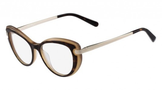 Ferragamo SF2755 Eyeglasses, (245) HAVANA/HONEY