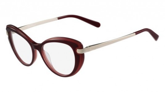 Ferragamo SF2755 Eyeglasses, (614) BURGUNDY/RED