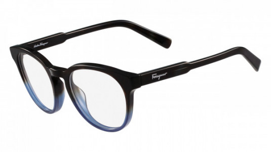 Ferragamo SF2762 Eyeglasses, (235) HAVANA/BLUE