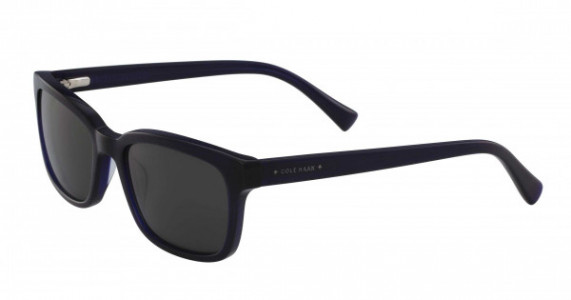 Cole Haan CH6010 Sunglasses, 414 Crystal Navy