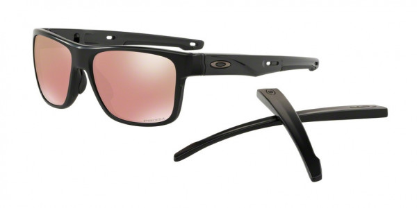 Oakley OO9361 CROSSRANGE Sunglasses, 936117 MATTE BLACK (BLACK)