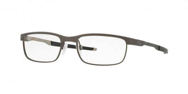 Oakley OX3222 STEEL PLATE Eyeglasses, 322202 STEEL PLATE POWDER CEMENT (GREY)